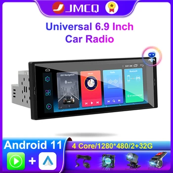 JMCQ 1 Din Univerzalni 6,9 Inča Za Nissan Kia, Honda, Toyota, VW Android 10 WiFi Bluetooth Auto-Stereo Radio Media Player
