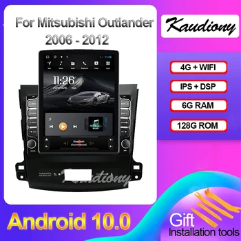 Kaudiony Tesla Stil Android 11 Za Mitsubishi Outlander Auto DVD Multimedijski Player Auto Radio Auto GPS Navigacija 4G 2006-2012