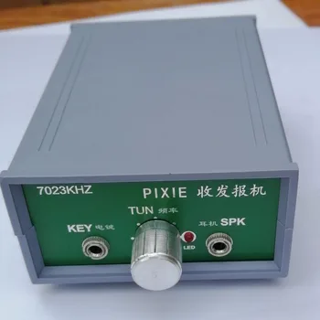 Komplet strojevi transpondera kratki val 1PCS Super PIXIE CW s kućištem 7023KHZ