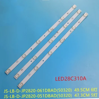 Led trake 5/6 lampe Za LED28C310A LED28C310B JS-LB-D-JP2820-061DBAD JS-LB-D-JP2820-051DBAD