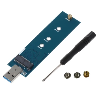 M. 2 na USB Adapter B Ključ M. 2 SSD USB 3,0 do 2280 M2 NGFF Adapterom za SSD Drive Converter Kartica Čitanje SSD B2RC
