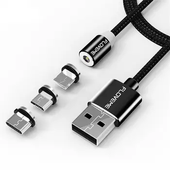 Magnetni USB Kabel Za iPhone 12 za Huawei Xiaomi Samsung Type C Kabel za Brzo Punjenje Podataka Punjenje Micro USB Kabel Kabel Kabel