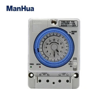 ManHua TB35N 100-240 15A Din-rake Bojler Programabilni Mehanički Timer prekidač Vremena Kontroler