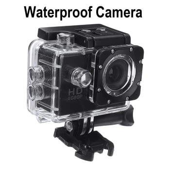 Mini 2,0-Inčni Akcija-Kamera HD 1080P, Podvodni Vodootporan Kaciga, Crnci Kamere Za Video zapise, Sportski Skladište