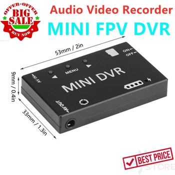 Mini FPV DVR Modul NTSC/PAL Prebacivanja Ugrađena Baterija Video Audio FPV Snimač za Radio-Modela Utrke FPV Neradnik