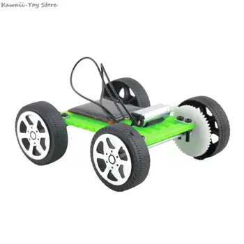 Mini-Igračkama Na Solarni Pogon DIY Car Kit Dječji Developping Gadget Hobi Fun Smiješne Igračke Na Otvorenom Lider Prodaje