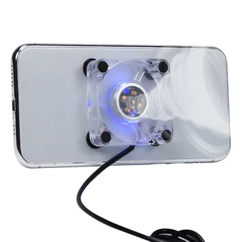 Mini Ventilator za Hlađenje Mobilnog Telefona Hladnjak Prijenosni USB Punjenje Igra Video Hladnjak Mobitel Cool Radijator sisanje čaša 50x50x11 mm