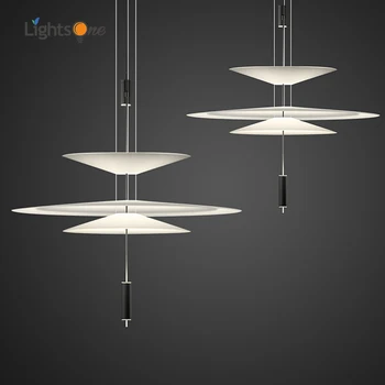 Moderna минималистская kreativni leteći tanjur dekoracija dizajn stropne lampe stol bar viseće svjetiljke