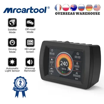 MR CARTOOL M85 GPS offroad HPD Brzinomjer, Auto Oprema Tester Visine Kilometraža Višenamjenski Digitalni Mjerač Nagiba