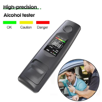 Najnoviji Beskontaktni Breathalyzer Profesionalne LED Digitalni Tester Alkohola Kvalitetan Detektor Alkohola Japanski i Engleska Verzija