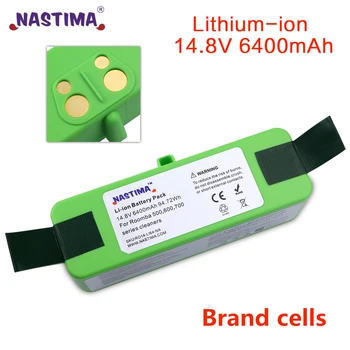 NASTIMA 14,8 U 6400 mah/4400 mah Litij baterija baterija baterija baterija Baterija Za iRobot Roomba 500 600 700 800 serije 560 620 650 700 770 780 880