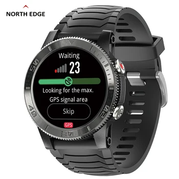 North EDGE Smart GPS Satova Za Muškarce Kompas Sportski Sat Otkucaja Srca Pedometar BT Poziva Visinomjer Xtrek Smartwatch