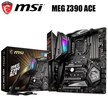 Nova matična ploča MSI MEG Z390 ACE LGA 1151 Intel Z390 DDR4 64 GB PCI-E 3,0 Originalna Igra matična ploča MSI Z390 1151 M. 2 DDR4 ATX