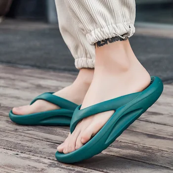 Nove japanke mekani potplat Nutral, koje nije lako klize, modni trend muške japanke, Svakodnevni plaža cipele, Velike Veličine 46, muške sandale