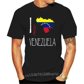 Novi 2021 Topla Rasprodaja 100% Pamuk VENEZUELA Volim Kulturu Zastava t-SHIRT Majice t-Shirt