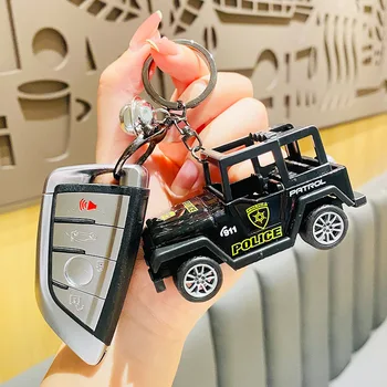 Novi crtani privezak za ključeve od automobila kreativni par paket cool mini-model privjesak na veliko privjesak za ključeve