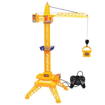 Novi dječji radio kontrolirani Žica za Izgradnju Upravljanje Crane tower Igračke Simulacijski Model Dječji Inženjerski Automobil Razvojne Igračke