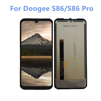 Novi Doogee S86/S86 Pro Telefon Zamjena LCD zaslona Sklop Digitalizator Sa Zaslonom osjetljivim na dodir IP68/IP69K Android 10 rezervni Dijelovi Za Popravak