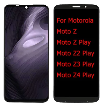 Novi Originalni Motorola Moto Z Play Z2 Play Z3 Play Z4 Play LCD Zaslon Osjetljiv na Dodir Digitalizator Ploča Sklop