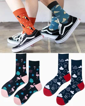 Novi trendi čarape, pamučne čarape s dugim rukavima, muške i ženske čarape u paru, marke ulica čarape s dugim rukavima za odmor, igrališta za košarku čarape
