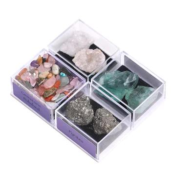 Organski Materijal Kristal Ametist Je Kamen Višebojne Jedinstveni Miks Rude White Crystal Stup Najbolji Dragulji Obrt Ukras