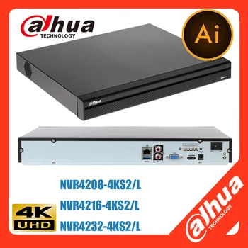 Originalni Dahua mutil language NVR4208-4KS2/L DH-NVR4216-4KS2/L DHI-NVR4232-4KS2/L AI Smart/H. H. 264 265 4K 8MP video snimač