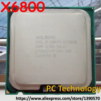 Originalni procesor Intel Core 2 Extreme X6800 CPU LGA775 1066 Mhz 2,93 Ghz, 4 MB 75 W Besplatna dostava (slanje u roku od 1 dana)