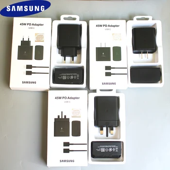 Originalni Samsung 45 W Super Brzi Punjač USB Adapter Type C Kabel Za Galaxy Z Fold 4 3 2 S22 Note20 Ultra S20 S21 FE a a53 A33 A73