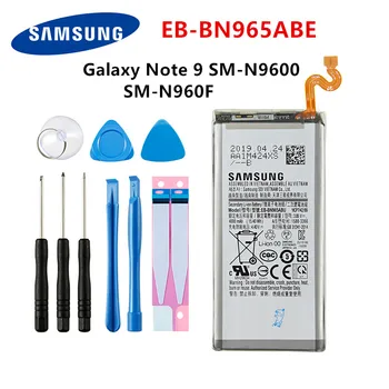 Originalni SAMSUNG baterija EB-BN965ABU EB-BN965ABE 4000 mah za Samsung Galaxy Note9 Napomena 9 SM-N9600 N960F N960U N960N N960W + Alata