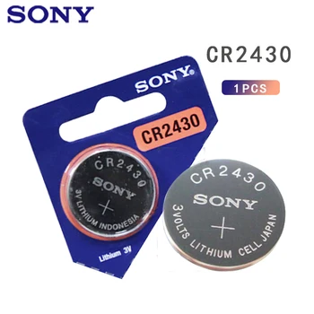 Originalni Sony CR2430 CR 2430 Baterije Za Kovanice DL2430 BR2430 KL2430 3 Litij Baterija Za sat Igračke slušna pomagala