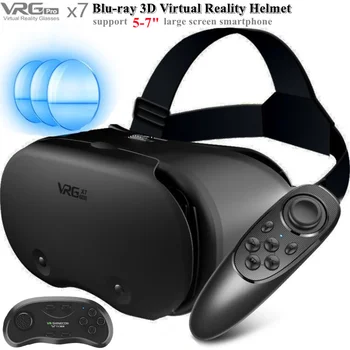 Originalni VRGpro X7 VR Virtualne Stvarnosti 3D Naočale Kutija VR Google Kartona Kaciga za IOS, Android 5-7 