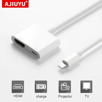 OTG Lightning USB Adapter je Pretvarač Za Apple iPad Air 3 2 mini 4 5 iPad 10,2 9,7 HUB 3,5 mm priključak HDMI Priključak priključne Stanice Za Spajanje Tipkovnice