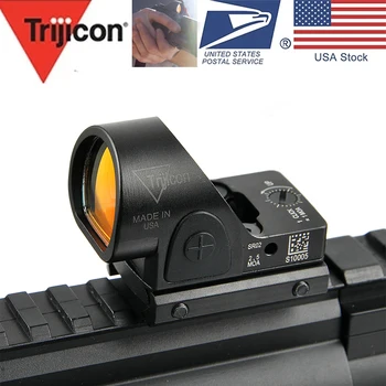 Pad cijene RMR SRO Red Dot Optički Ciljnik Airsoft Lovački Refleksijska Prizor je pogodan za 20 mm Vodilice Weaver Za Коллиматорной Puške