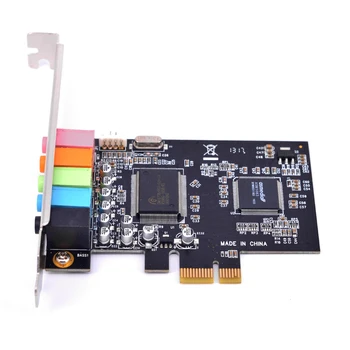 PCI-E 6-kanalni priključak tehnologija true digital 5.1 Zvučnu karticu CMI8738 PCI Express čip 5.1 i stereo audio kartica