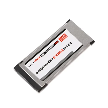 PCI-E karticu PCI Express za 2 USB 3.0 porta 34 mm Adapter za Objektiv kartice Expresscard 