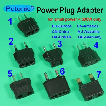 PCTONIC World Europe travel adapter za napajanje priključak pretvarač CN u EU Kina AC Amerika SAD utičnica Britanska Engleska Swizerland adapter