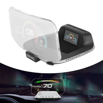 Prijenosni Digitalni Автопроектор Hpd Head Up Display GPS Navigacija Auto-OBD2 Brzinomjer C3 HPD Auto Elektronski Pribor