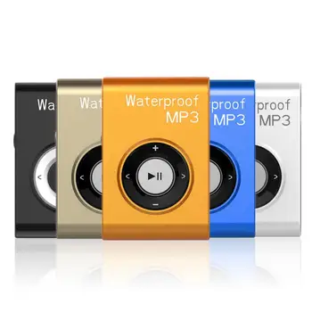 Prijenosni kabel za Punjenje Spona MP3 Glazbeni Reproduktor Ipx8 Vodootporan Sportski Walkman 8GB Led Indikator sa Slušalicama