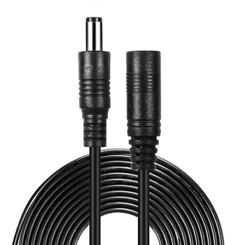 Produžni Kabel Dc Produžni Kabel za Napajanje 12 vdc 5,5 mm x 2,1 mm Priključni Kabel Za Led Trake Kamere za video Nadzor