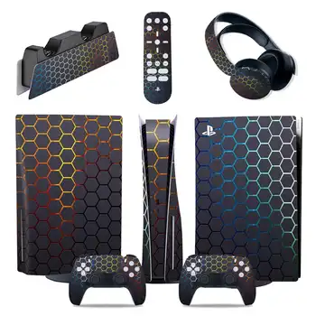 PS5 Skin Disc Edition Pribor za konzolu i kontroler Cover Skins Oblozi Dizajn fan-art za Playstation 5 Verzija Disk #0400
