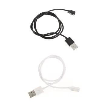 Punjač za pametne sati Univerzalni USB kabel za punjenje 2 pin 4 mm Isječak pametna Narukvica punjač Kabel