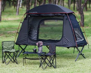 Samo šator! Preklop sa Zemlje Pješačkih krevet za spavanje, Šator za kampiranje Šator za kampiranje Šator za kampiranje, izgrađena je na krevetu ili se koristi odvojeno