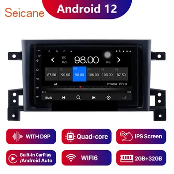 Seicane 7-inčni Android 12 2 + 32G Auto Radio GPS Navigacija Za Suzuki Grand Vitara 3 2005 -2015 Media Player bez 2 din