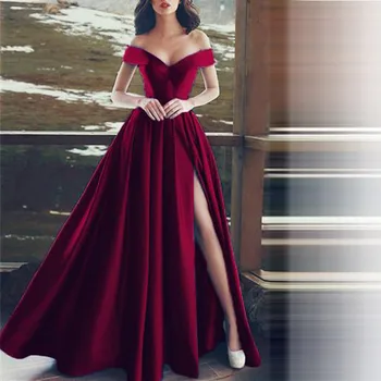 Seksi rez plus size satin večernje haljine za maturalne vestido de noiva sereia haljina robe de soiree haljina 2020 duga haljina čipka-up
