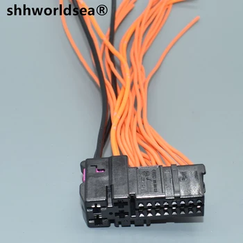 shhworldsea 20 Pin/Način Ženski Vrata Priključak Ožičenje Kabel Za Audi A4 A6L A3 A8 Q7 Q3 Q5 8E0 972 702 8E0 972 701