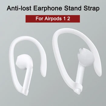 Silikon Anti-izgubio Držač za slušalice, Remen-stalak za AirPods Pro za Airpods 2/3 Pro, Bežični nosač za slušalice, Uho kuka, uho kuka