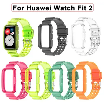 Silikon Remen Za Huawei Watch Fit 2 Sat Narukvica Smart Satovi Sportski Proziran Remen Za Sat Pribor