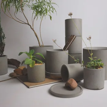 Silikonske forme Cijele lončanica oblika Betonske Vaze Oblika Vrtna cementa oblik DIY Zanat Alat