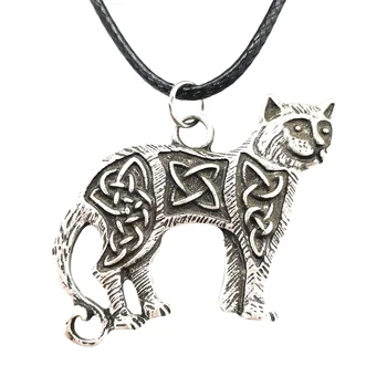 Slavenska Trojstvo Čvorovi Simbol Mačka Ogrlica Talisman Amulet Viking Nakit Za Žene I Muškarce