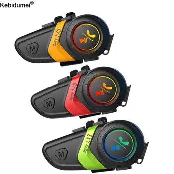 Super LX3 Moda Motocikl Bežični Vodootporan IPX6 Kaciga Bluetooth Slušalice 5,0 Slušalice, Handsfree Slušalice Za Motor